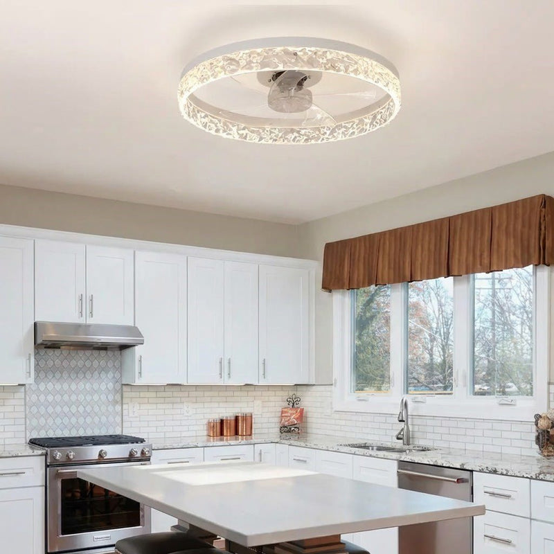 Bedroom Ceiling Fan with Light