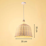 Bedroom Rattan Pendant Light view 4
