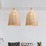 Bedroom Rattan Pendant Light view 8