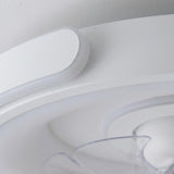 Matte White Ceiling Fan Light view 4