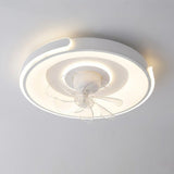 Matte White Ceiling Fan Light view 7