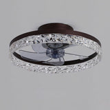 Matte Black Ceiling Fan Light view 2