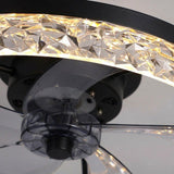Matte Black Ceiling Fan Light view 5
