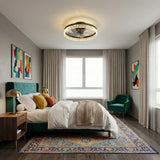 Matte Black Ceiling Fan Light view 6