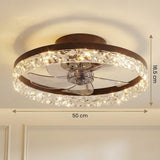 Matte Black Ceiling Fan Light view 8