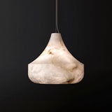 White Marble Pebble Pendant Light view 6