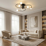 Black and Brass Ceiling Light view 1