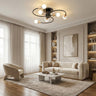 Black and Brass Ceiling Light