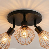 Black and Copper Ceiling Light view 5
