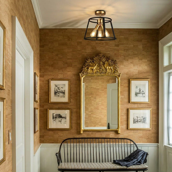 Black and Gold Ceiling Lights