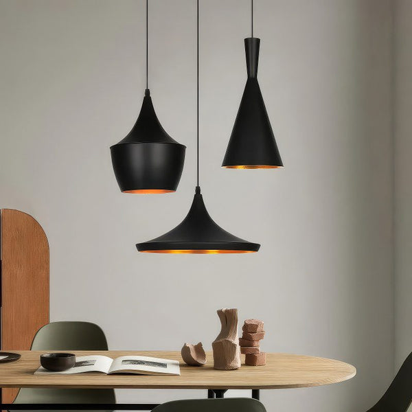 Black and Gold Pendant Light