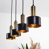 Black Brass Pendant Light view 8