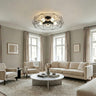 Black Cage Ceiling Light