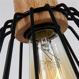 Black Cage Pendant Light view 6