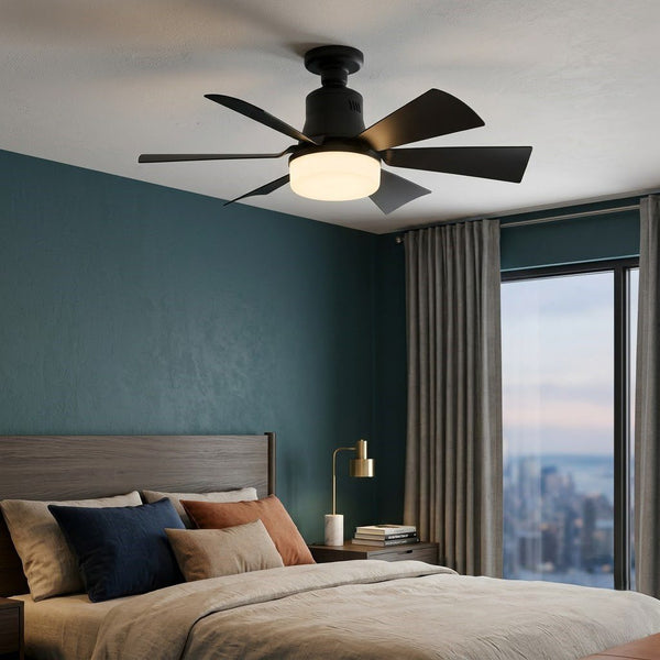 Black Ceiling Fan Light