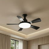 Black Ceiling Fan with Light view 2
