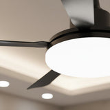 Black Ceiling Fan with Light view 4