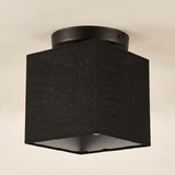Black Ceiling Light Square view 7