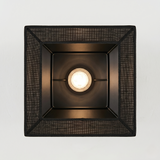 Black Ceiling Light Square view 8