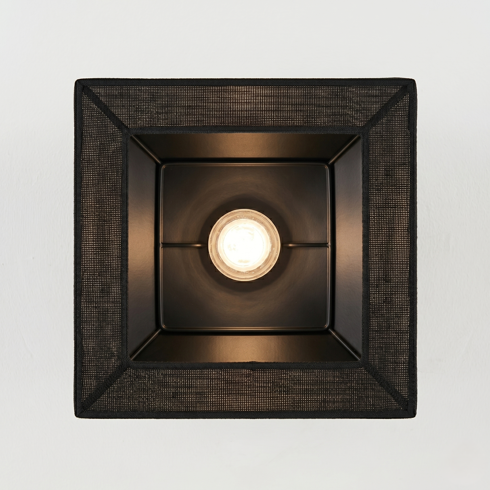 Black Ceiling Light Square view 8