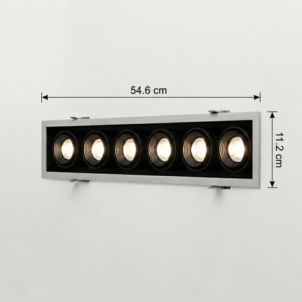 Black Ceiling Spotlights view 3
