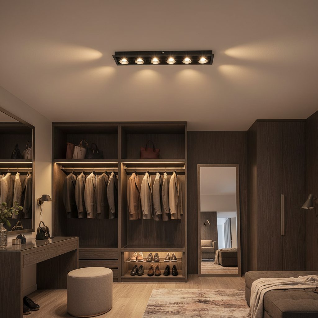Black Ceiling Spotlights view 7