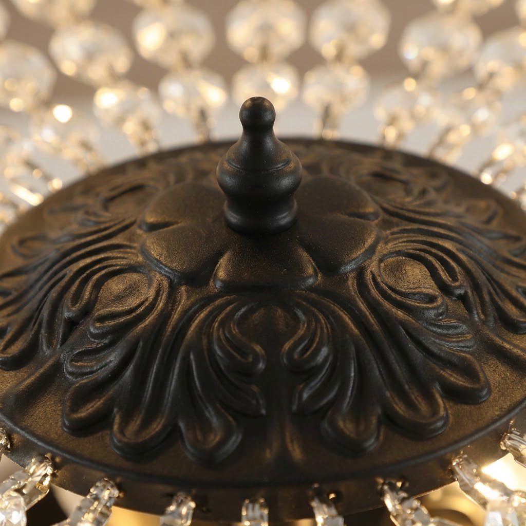 Black Crystal Ceiling Light view 10