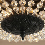 Black Crystal Ceiling Light view 7