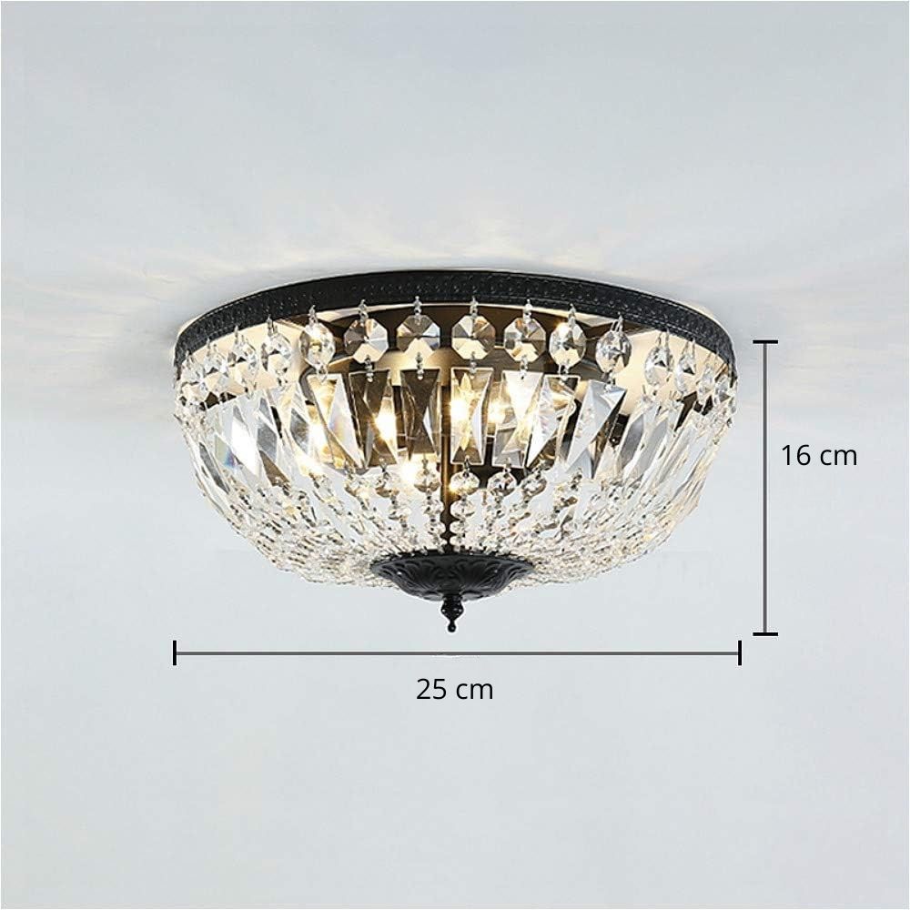 Black Crystal Ceiling Light view 9
