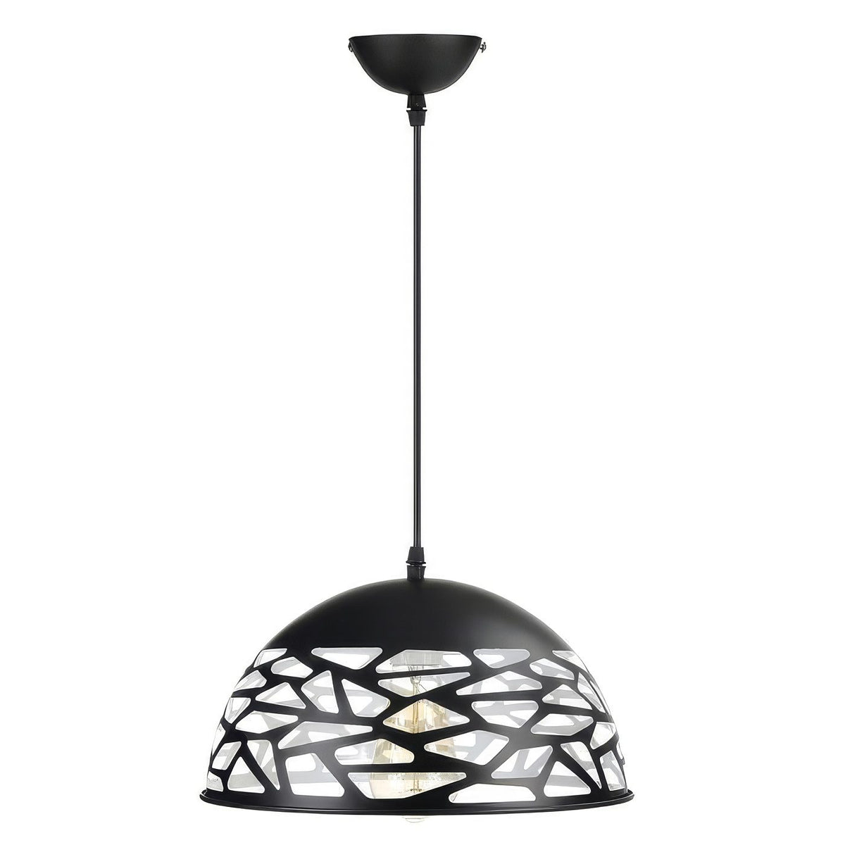 Black Dome Pendant Light - image 4