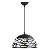 Black Dome Pendant Light view 4