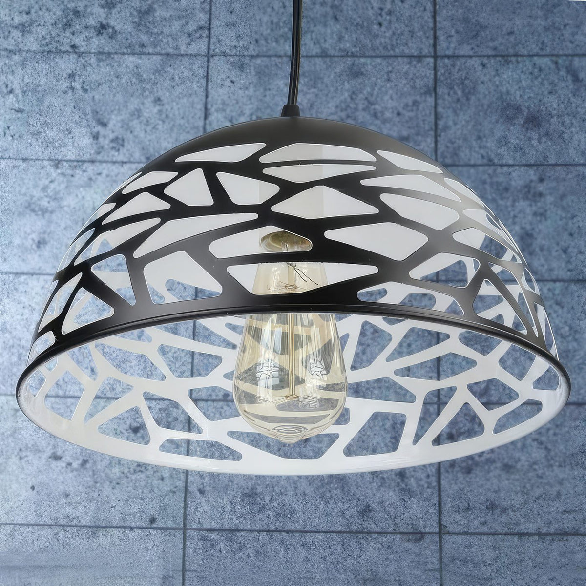 Black Dome Pendant Light - image 5