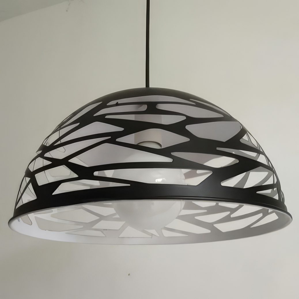 Black Dome Pendant Light view 7