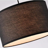 Black Drum Pendant Light view 5