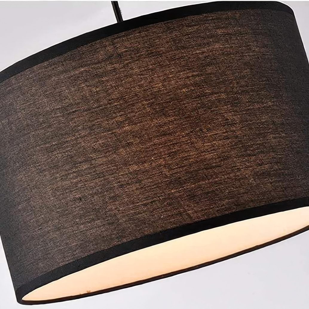 Black Drum Pendant Light view 5