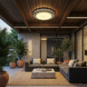 Black Flush Mount Ceiling Light