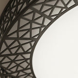 Black Flush Mount Ceiling Light view 5
