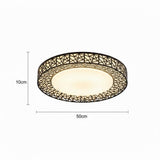 Black Flush Mount Ceiling Light view 8