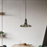 Black Glass Pendant Light