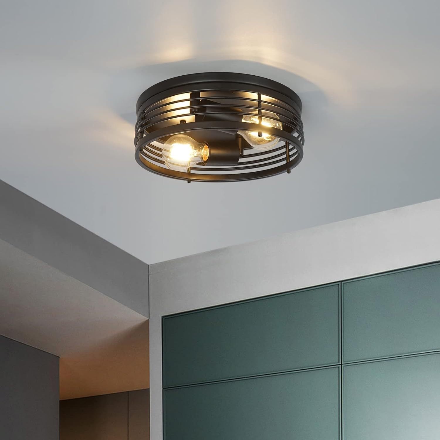 Black Hallway Ceiling Lights view 2