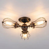 Black Industrial Ceiling Light view 9