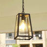 Black Industrial Lantern