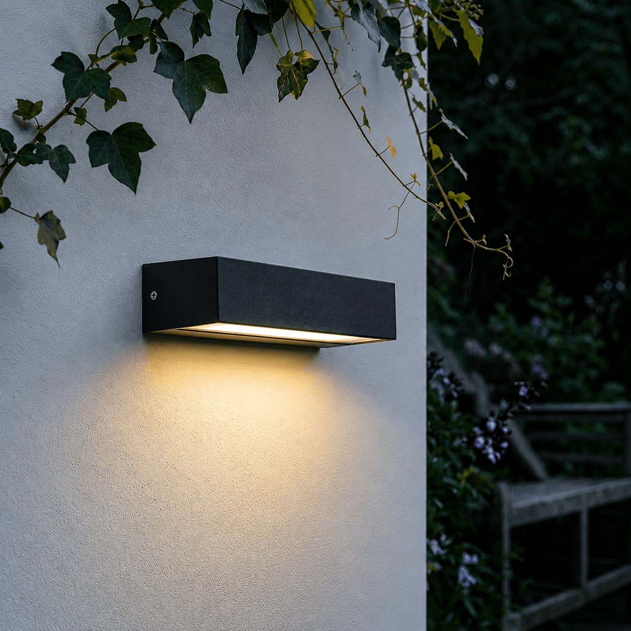 Black LED Wall Lights view 1