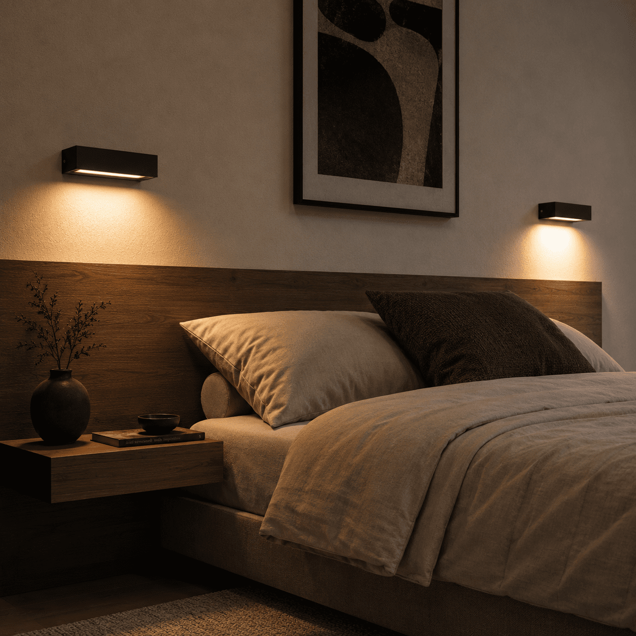 Black LED Wall Lights view 2