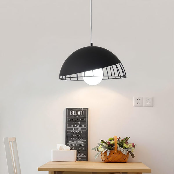 Black Metal Pendant Light