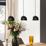 Black Metal Globe Pendant Light view 8