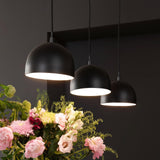 Black Metal Globe Pendant Light view 9