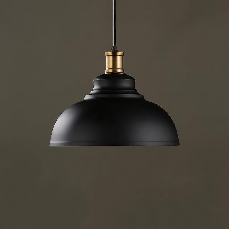 Black and Gold Reflector Pendant