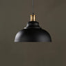 Black and Gold Reflector Pendant