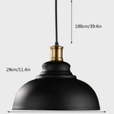 Black and Gold Reflector Pendant view 7